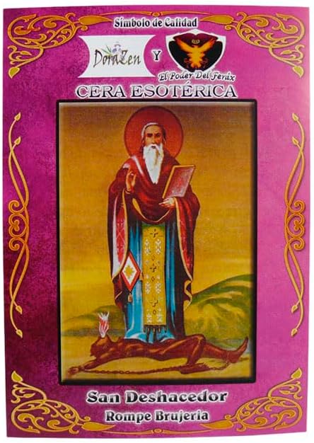 DORAZEN Velón Herbóreo San Deshacedor - Ritual para Romper brujerías y Eliminar energías negativas - Las Velas de Mariano