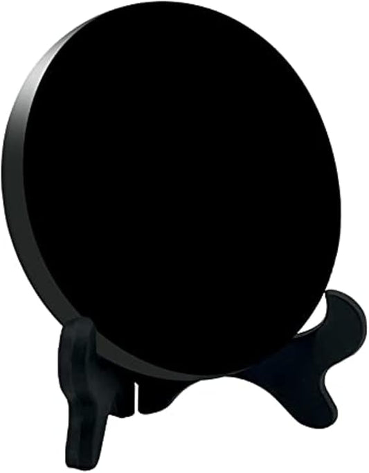 Espejo de obsidiana Negro