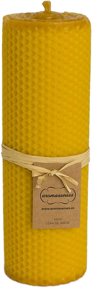 Velas de Cera Virgen 100% Natural.- Fabricadas a Mano