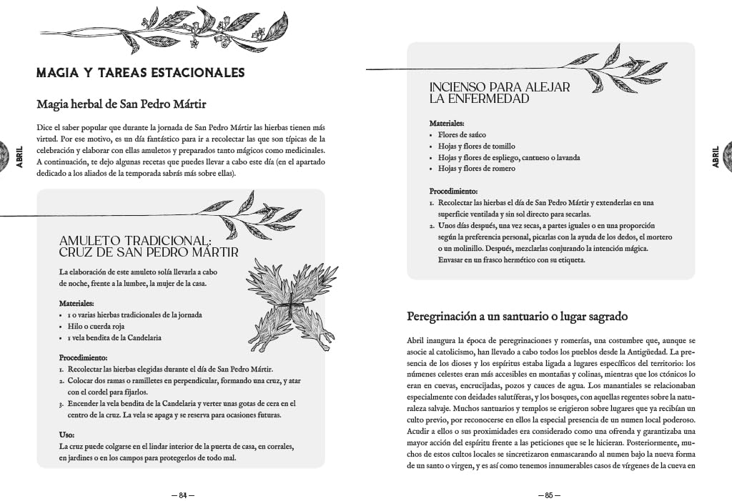Almanaque de la bruja tradicional: Rituales, magia y folklore a lo largo del año (Bruguera Tendencias)